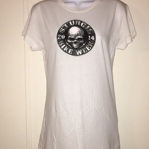Biker Skull Sturgis Bike Week Shirt